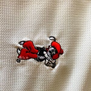 Oklahoma state golf shirt XL white